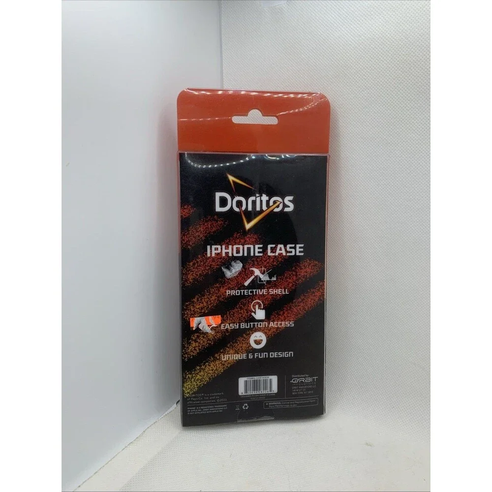 Doritos Phone Shaker Phone Case for iPhone 13 and 14 NIB Fun Gift